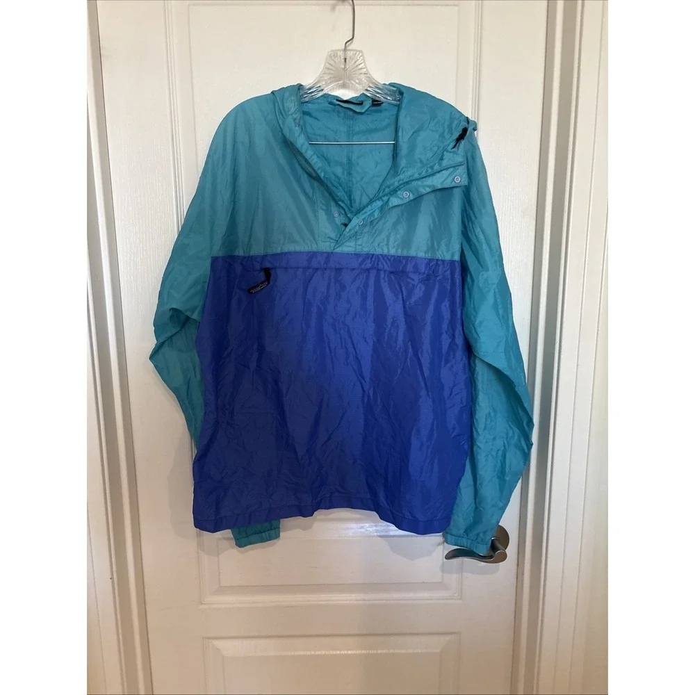 Vintage Patagonia Large Men's Jacket Hooded 90s Y2K Made In Hong Kong